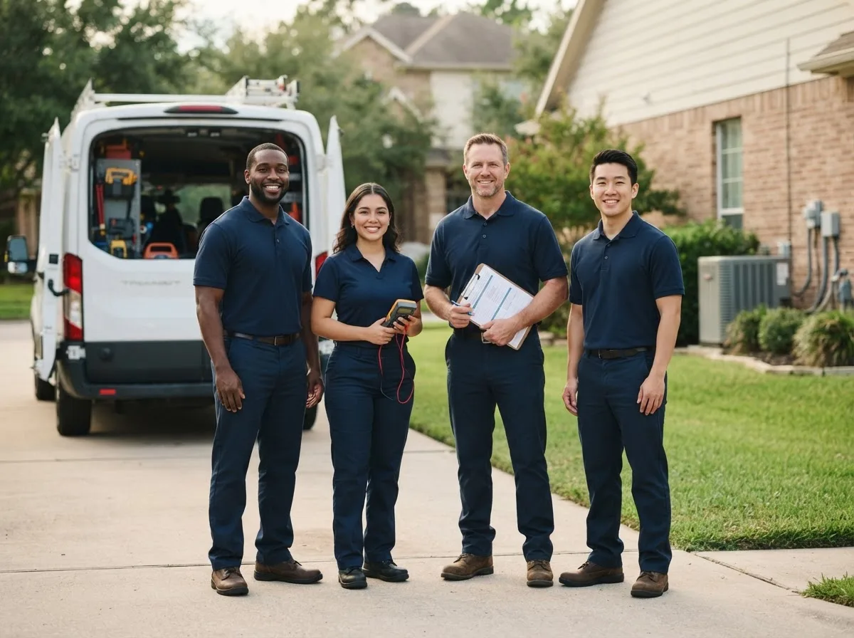 Certified HVAC technician near Custer, WI